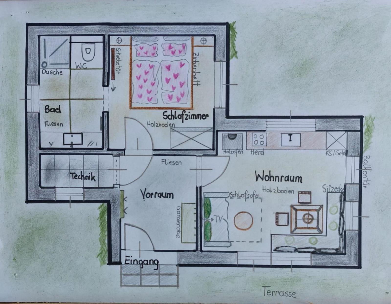 Huette Neuhaus Villa Annaberg im Lammertal Eksteriør bilde